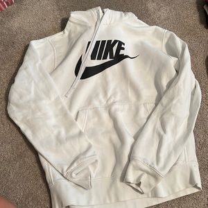 Nike size medium white hoodie